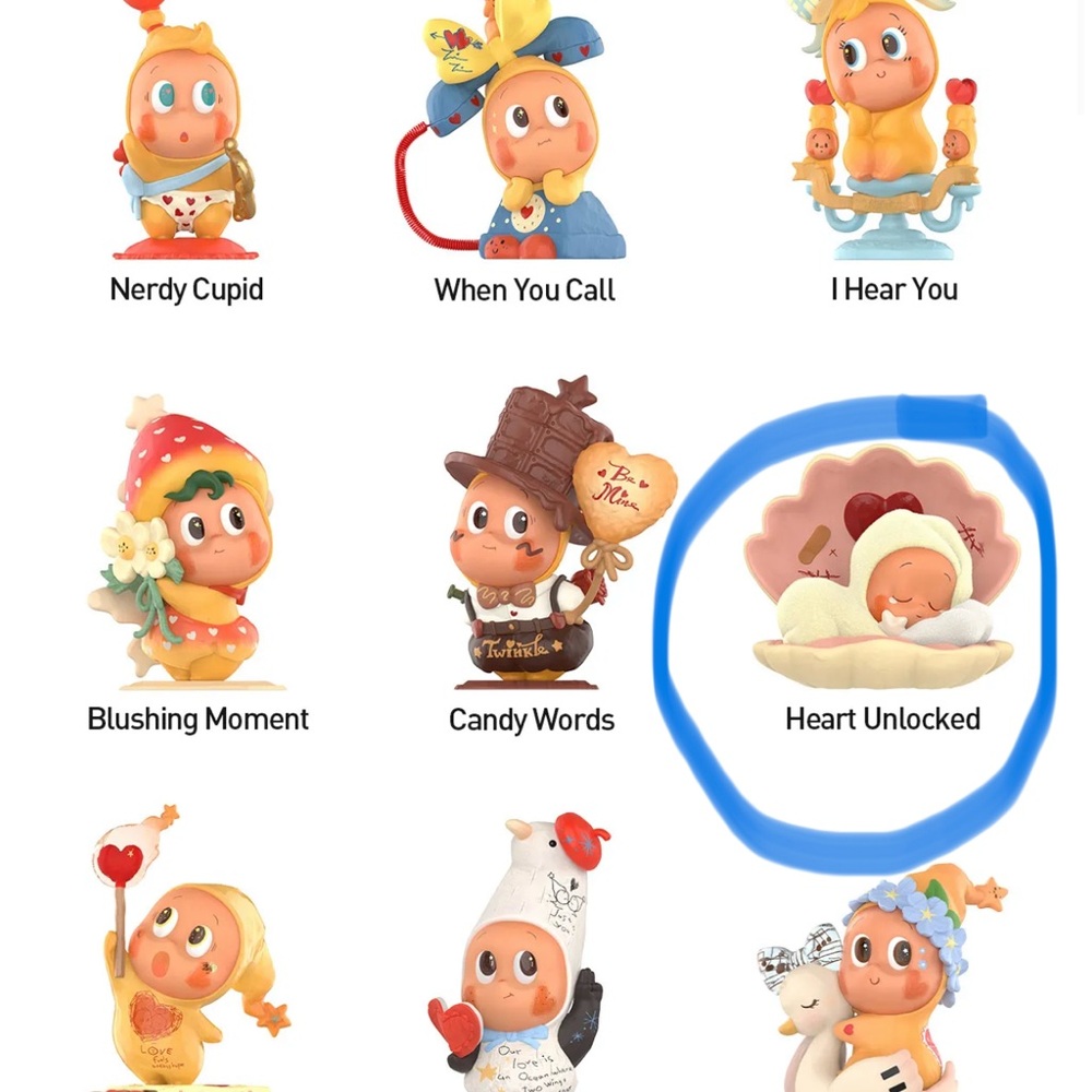Twinkle Twinkle Heart Unlocked Figurine